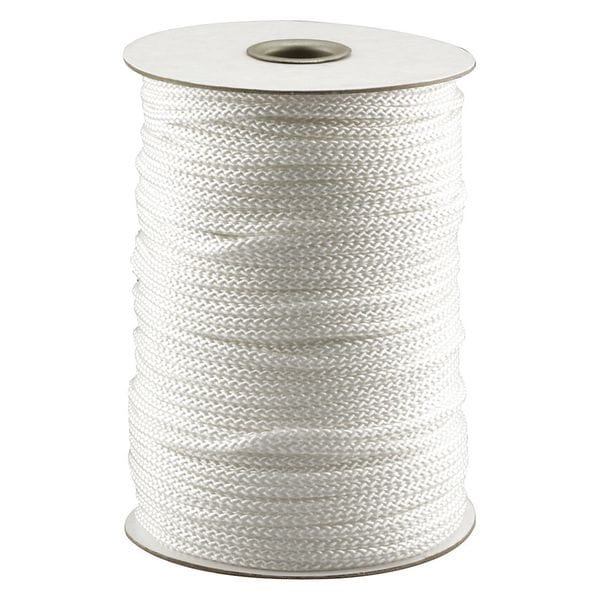 Primeline Tools Traverse Cord, Size No 4, Polyester Fiber, Braided Strands, High Quality, 100 yards (1 Roll) - MP9253