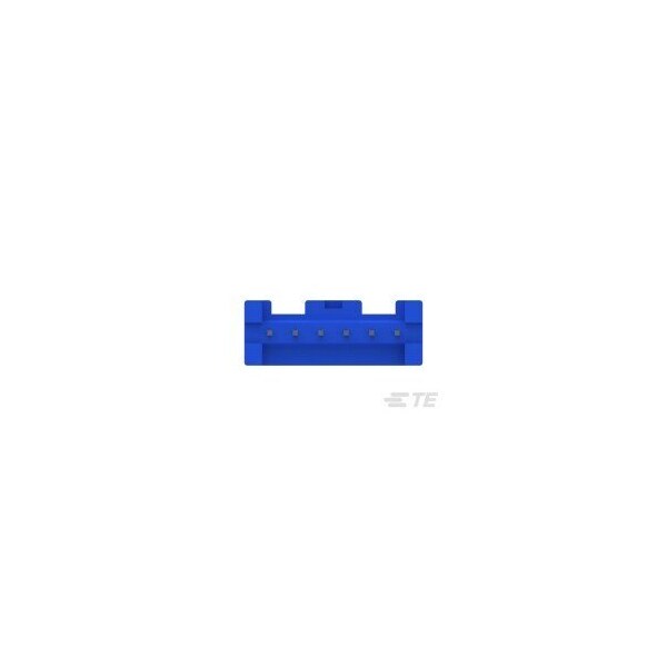 Te Connectivity 2.5 SMC HDR 6POS BLUE TAPE - 7-1376492-6