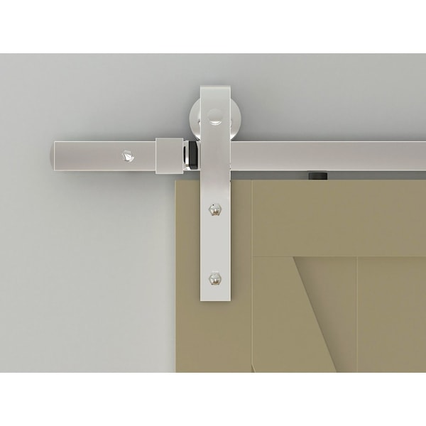 Designer Collection Chrome 96" Sliding Door Hardware - NT.1400.09W-96.04