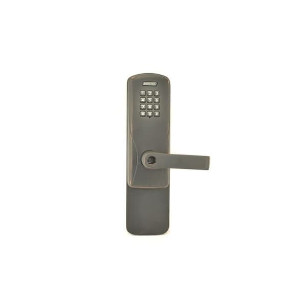 Schlage Electronics Standalone Keypad Programmable Electronic Lock Rim Exit Trim Classroom / Storeroom Keypad Rhodes Lev - CO100993R70KPRHO643E