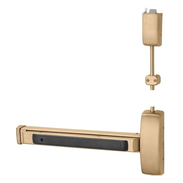 Sargent Grade 1 Surface Vertical Rod Exit Device, Wide Stile Pushpad, 32-in Device, 120-in Door Height, Exit - NB8710E RHR 10