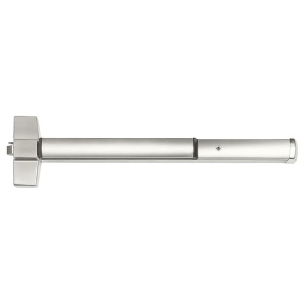 New Courtyard 4 ft. Rim Exit Device with Sex Bolts, Satin Stainless Steel - NE2006784