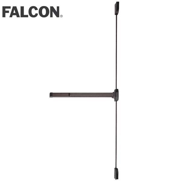 Falcon 19 SERIES SURFACE VERTICAL ROD DEVICE 3 FOOT EXIT ONLY RIGHT HAND REVERSE DARK BRONZE - FLC-19VEOSP3133FT-R