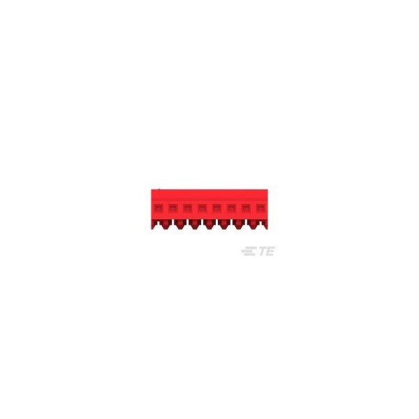 Te Connectivity 08P MTA100 CONN ASSY 22AWG RED - 3-640440-8