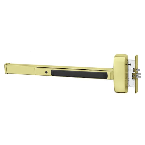 Sargent Grade 1 Mortise Exit Bar, Wide Stile Pushpad, 36-in Fire-Rated Device, Classroom Function, Less Dogg - 12-8913F RHR 3