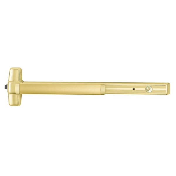 Von Duprin Grade 1 Grade 1 Delayed Egress Exit Device, Rim Latch, Exit Only, Fire Rated, Satin Brass - CXA99EO-F 3 4