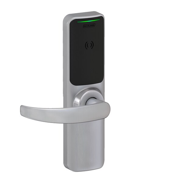 Schlage Electronics Schlage Electronic XE360 Series Wireless Exit Trim with Wide Escutcheon for Falcon 25 Rim - XE360EW25ROFISMP6NEP626