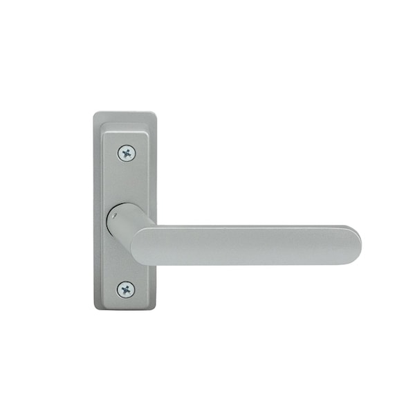 Adams Rite Flat Euro Lever Trim without Return, For 2-1/4 In. to 2-1/2 In. Thick Door, RH or RHR Paint - 4568-602-130