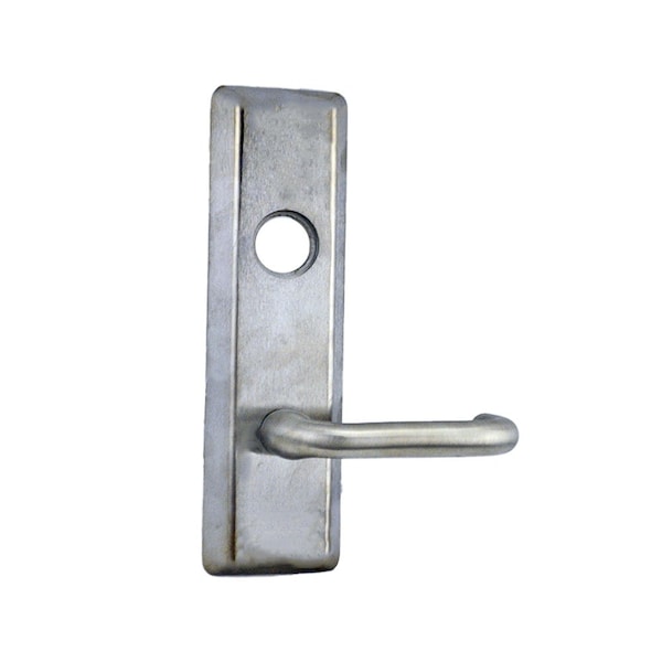 Corbin Russwin Right Hand Reverse Classroom Lustra Lever Exit Trim Less Cylinder Satin Stainless Steel - L955ET630RHRLC