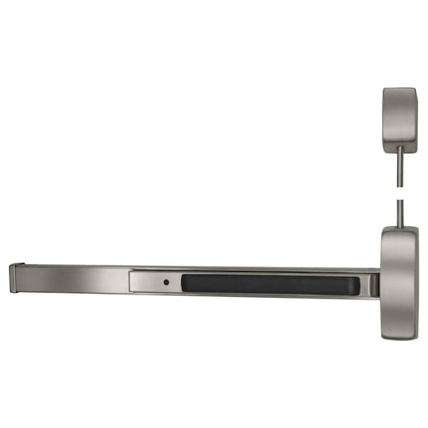 Sargent Fire Rated Surface Vertical Rod Exit Device, Less Bottom Rod, 32D, LHR - 12-NB8710F LHR 32D
