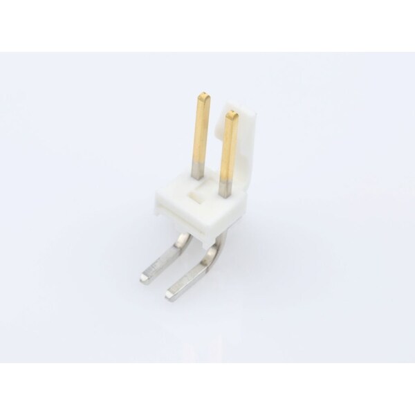 Molex Board Connector, 2 Contact(S), 1 Row(S), Male, Right Angle, 0.156 Inch Pitch, Solder Terminal,  - 417920528