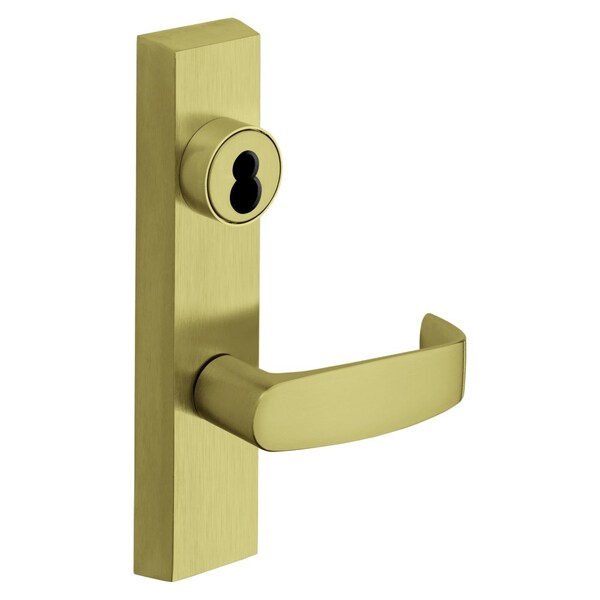 Sargent Grade 1 Electrified Exit Device Trim, Fail Safe, Power Off, Unlocks Lever, Key Retracts Latch, For R - 60-775-8 ETL 24V LHRB 4