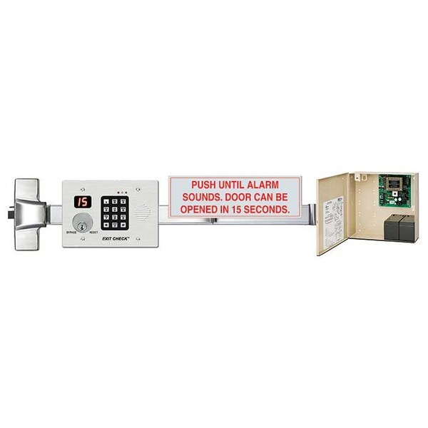 Marks Usa Delayed Egress Rim Device w/ Keyswitch w/ 602 Power Supply 32D - M9900KDEP-32D