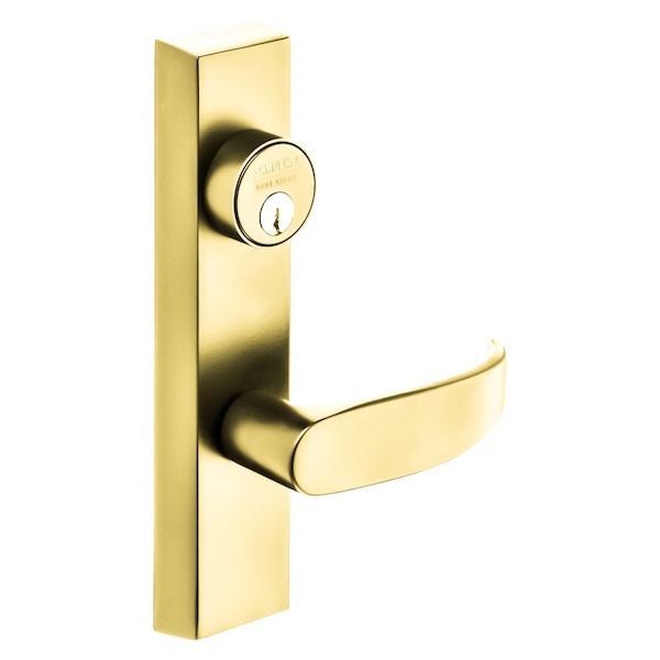 Sargent Grade 1 Exit Device Trim, Storeroom Function, Key Unlocks Trim, Trim Retracts Latch/Trim Relocks whe - 706-8 ETP RHRB 3