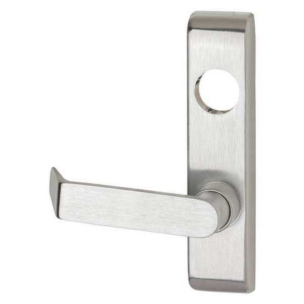 Von Duprin Lever, Rhodes, LH Reversible, Silver - 373L-06 US26D LHR