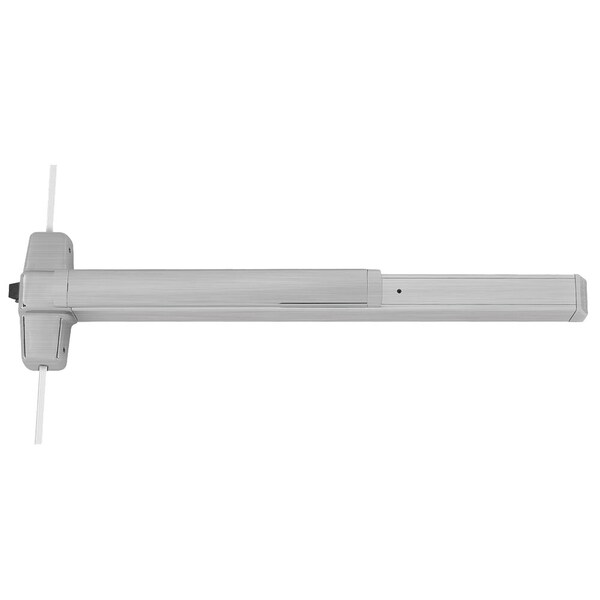 Von Duprin Grade 1 3 Point Exit Bar, 48-in Device, 84-in Door Height, Exit Only, Hex Dogging, Satin Aluminum Cl - 9857EO 4 US28