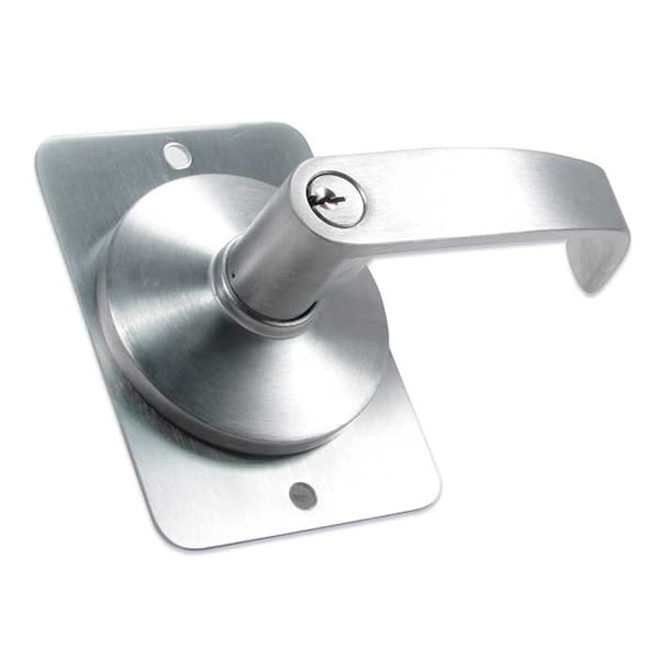 Tell Pro Line Exit Device Trim, Lever, Entry, Aluminum - EDRLT53-26D