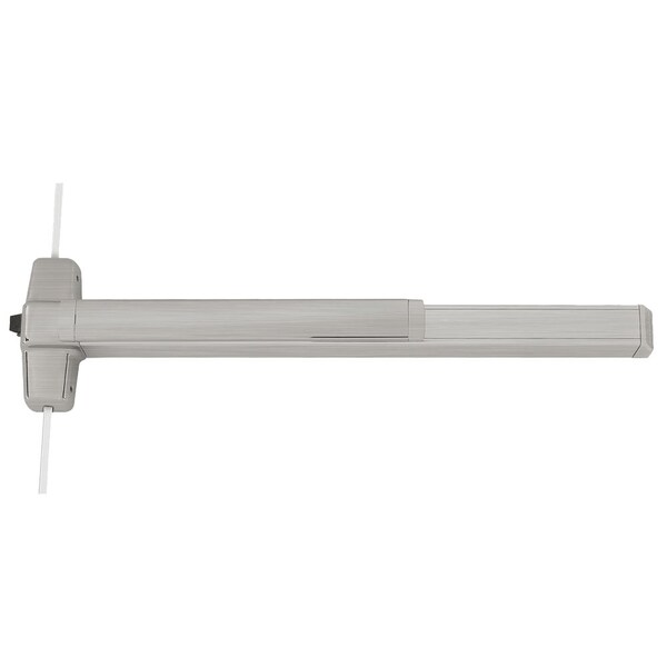 Von Duprin Grade 1 3 Point Exit Bar, 36-in Fire-rated Device, 84-in Door Height, Night Latch Function, 07 Lever - 9857L-NL-07-F 3 26D RHR