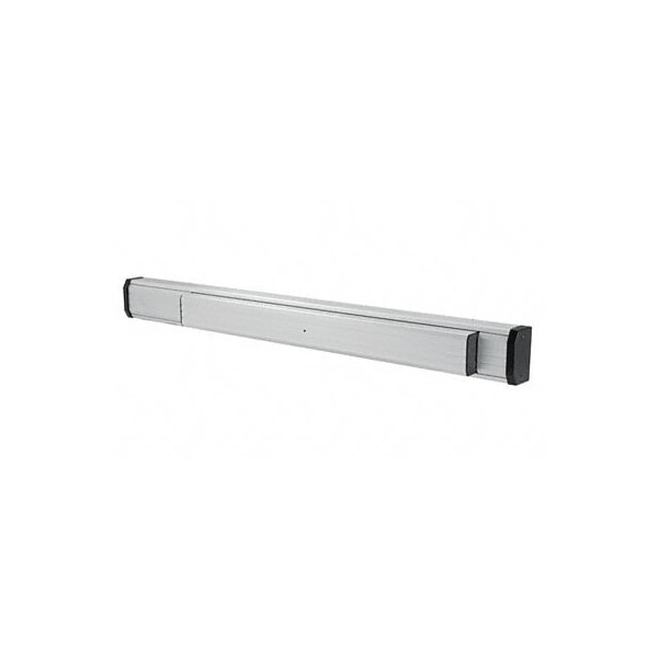 Jackson Satin Aluminum 36 1285 Push Pad Concealed Vertical Rod Right Hand Reverse Bevel Panic Exit Device - 311285R37628