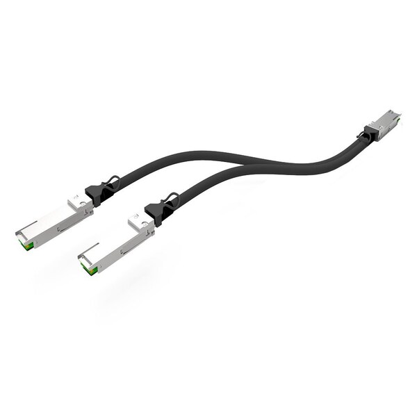 Molex Qsfp-Dd-To-2 Qsfp56 (Zqsfp) Passive Cable Assembly, 56 Gbps, 30 Awg - 2033661005
