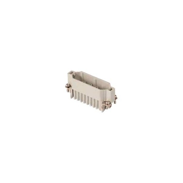 Molex Gwconnect Crimp Contact Insert, Male, 25-Pole, 10A, For Turned Or Stamped Crimp Contact - 7125.4112.0