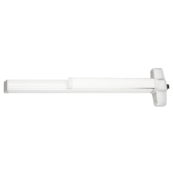 Von Duprin Grade 1 Rim Exit Bar, Wide Stile Pushpad, 36-in Device, Passage Function, 06 Lever with Escutcheon,  - 99L-BE-06-F 3 US26 LHR