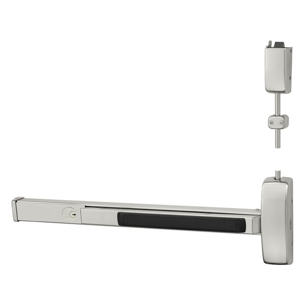 Sargent Grade 1 Surface Vertical Rod Exit Device, Wide Stile Pushpad, 36-in Device, 120-in Door Height, Stor - 16-NB8706F ETJ LHR 32D