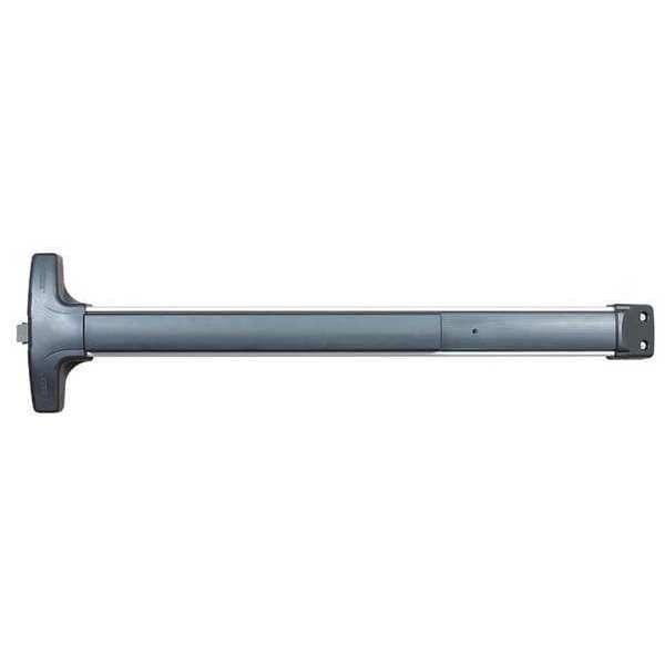 Detex Rim, Exit Device, Satin Aluminum - V40W HD 628 99 36