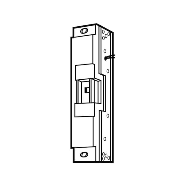 Von Duprin Grade 1 Electric Strike, Fail Secure Electrically Unlocked 12 VDC, For use with Rim Exit Devices o - 6121 12V 32D DS-LC