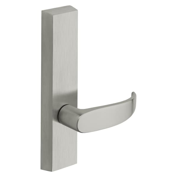 Sargent Grade 1 Electrified Exit Device Trim, Fail Secure, Power Off, Locks Lever, For Surface Vertical Rod - 774 ETP 24V RHRB 26D