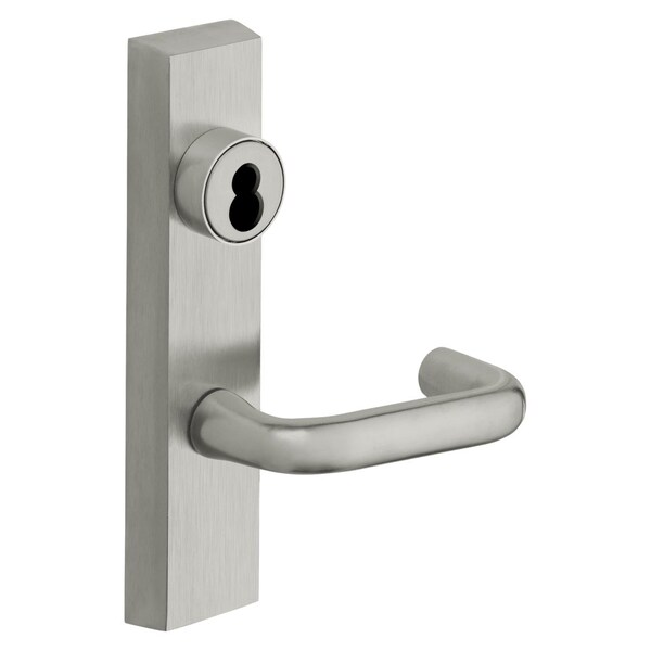 Sargent Grade 1 Exit Device Trim, Night Latch, Key Retracts Latch, For Rim and Mortise 8300, 8500, 8800, 89 - 60-704 ETJ LHRB 26D