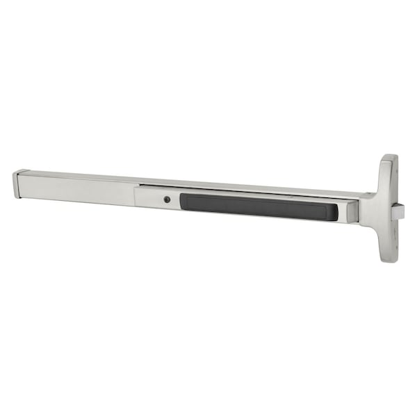 Sargent Grade 1 Rim Exit Device, Narrow Stile Pushpad, 42-in Device, Exit Only, Hex Key Dogging, Satin Stain - 8510J 32D