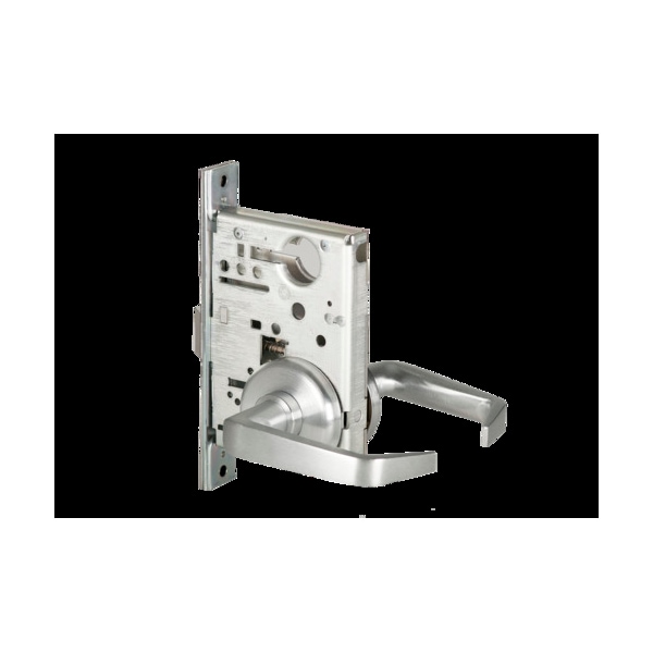 Best Mortise 45H Lock, Exit, Lever, Rose, Satin Chrome, RH - 45H0NX15H626RH