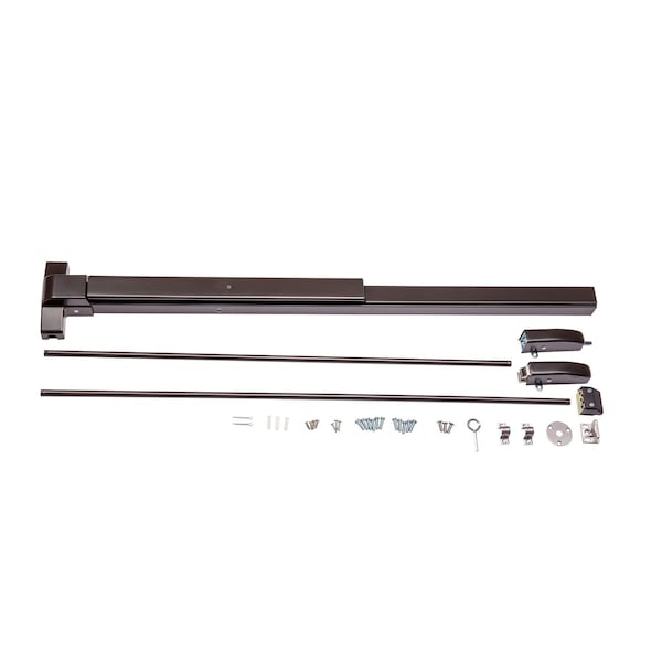 Trans Atlantic Co. VR531 Series Duronodic Grade 1 Commercial 48 in. Surface Vertical Rod Panic Exit Device - ED-VR531XL-DU