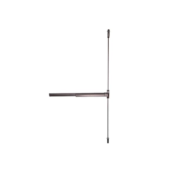 Trans Atlantic Co. VR531 Series Duronodic Grade 1 Commercial 48 in. Surface Vertical Rod Panic Exit Device - ED-VR531XL-DU