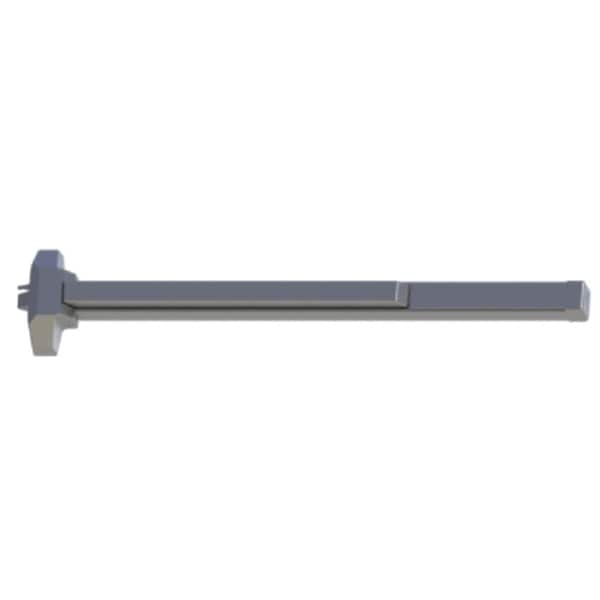 Hager Rim Exit Deviceice, 36in Door, Aluminum - 4701-RIM ALM 36