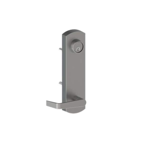 Hager Cylinder Escutcheon Trim, Withnell Lever, Satin Chrome - 45CE WTN US26D NC