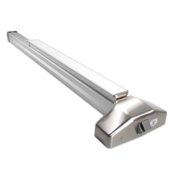 Tell Rim Exit Device, 48 Inch, Exit Only, Aluminum - ED948-AL