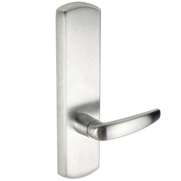 Von Duprin Lever Trim, Passage Function, Mortise Prep, 07 Lever Style, Satin Chrome Finish, Left Hand Reverse - 996L-BE-07-M 26D LHR