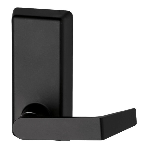 Von Duprin Grade 1 Exit Device Trim, Passage Function, Lever with Escutcheon, Flat Black Coated Finish, Right H - 230L-BE-06 622 RHR