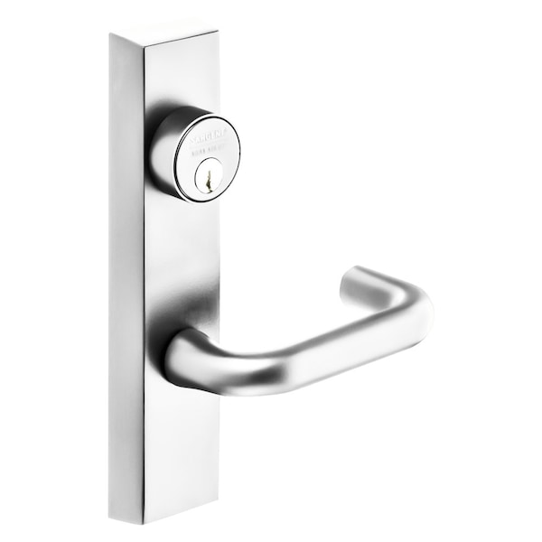 Sargent Grade 1 Exit Device Trim, Storeroom Function, Key Unlocks Trim, Trim Retracts Latch/Trim Relocks whe - 706-8 ETJ LHRB 26