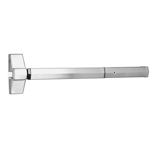 Yale Commercial Fire Rated 3ft Rim Exit Only Exit Device US32D 630 Satin Stainless Steel Finish - 7100F36630