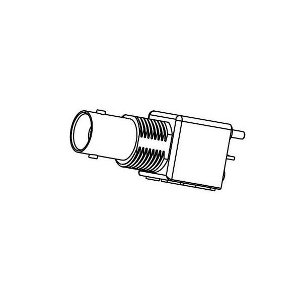 Rf Rf Connectors / Coaxial Connectors Bnc (F) 75 Ohm Vert Pcb R Pin Valox - 031-71045