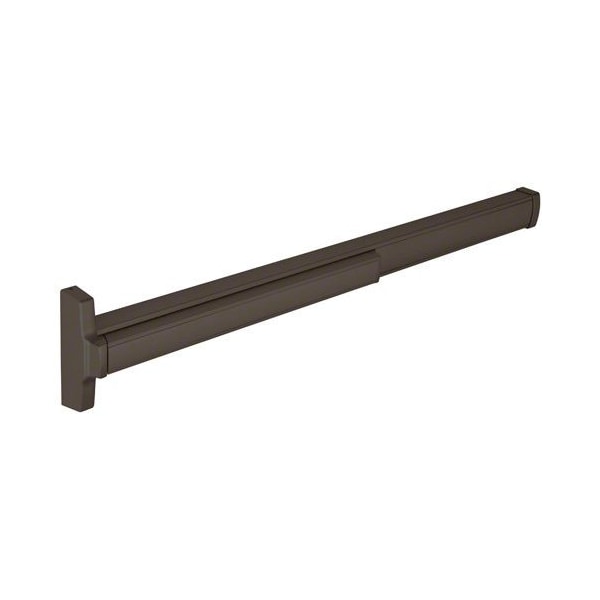 Jackson 48 Dark Bronze Model 2085 Concealed Vertical Rod Panic Exit Device Dual Point Latching W/ Top Lat - 312085L47313