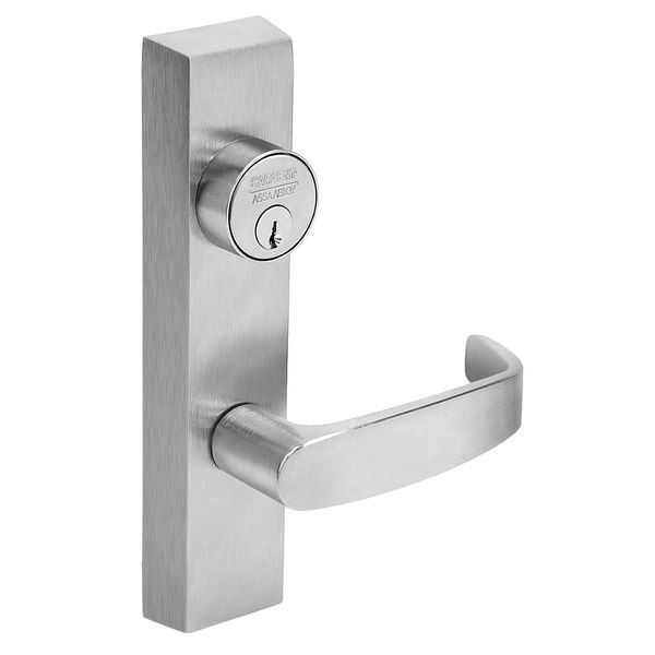 Sargent Lever, Lever Escutcheon w/Lock, Grade 1 - 713-8 ETL RHRB 26D