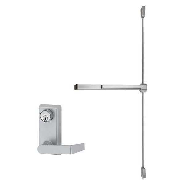 Von Duprin Vertical Rod, 36 in. Door W, Series 22 - 2227L-06-3-SP28