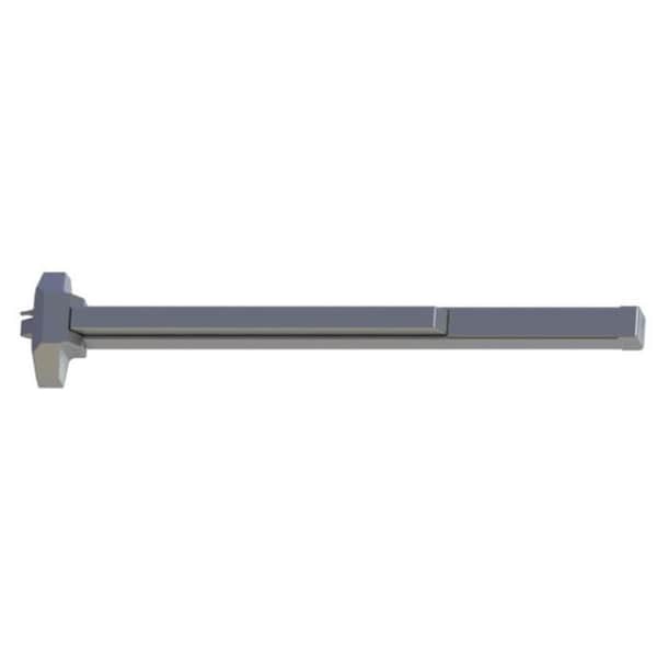 Patioplus 3 ft. Standard Duty Exit Only Rim Exit Device, No. 118168 Aluminum - PA3239566