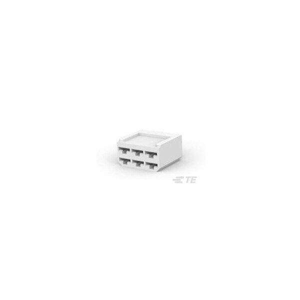 Te Connectivity Combination Line Connector, 6 Contact(S), Female, Crimp Terminal, Receptacle - 880297-1