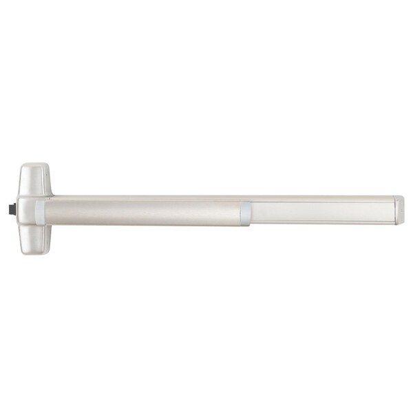 Von Duprin Grade 1 Rim Exit Device, 36-in Length, Exit Only, Less Dogging, Motorized Latch Retraction, Satin Ni - QEL98EO 3 US15