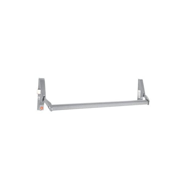 Jackson Satin Aluminum 48 10 Series Left Hand Reverse Bevel Crossbar Rim Panic Exit Device - 311095LC4628